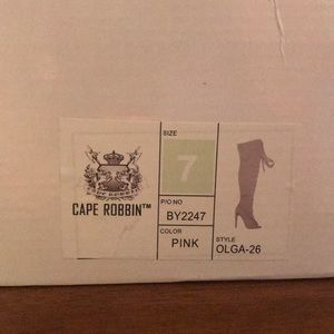 Never Worn Cape Robbin Enchantress ThighHigh Boots